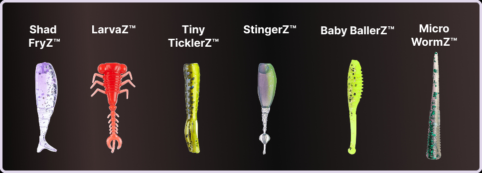 Z-Man Micro Finnesse lures