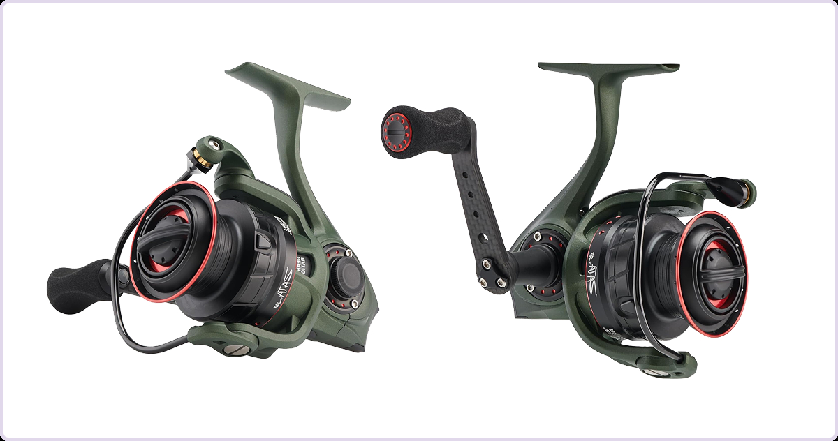 Abu Garcia Zata green spinning reel