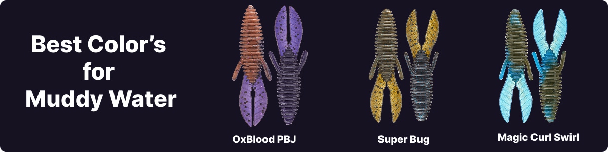 Best Ultralight fishing lures for muddy water