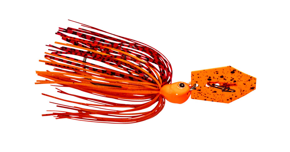 Fire Craw Orange ChatterBait
